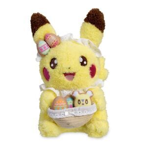 Pikachu Happy Spring Plush - 8” from Japan Pokémon Center 2024